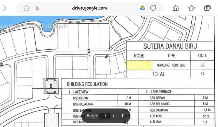 Plot at Sutera Danau Biru, Only 3 Units Left