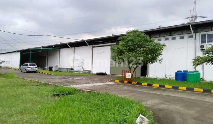 Warehouse in Serang Cikande in Front of Toll Access with Office and Mess