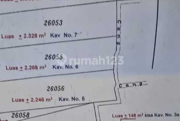 Tanah Sekitar 2 Hektar di Pinggir Jalan Besar Gedong Panjang