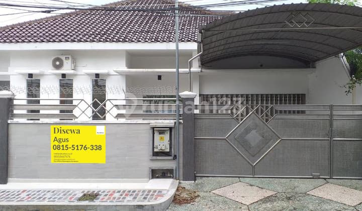 Dijual Rumah Strategis di Jl Kupang Indah Surabaya