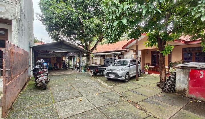 Tanah Luas 1.955 M Ngantong, Masih Ada Bangunan Rumah, Kontrakan, Kios Di Pinggir Jalan Raya Pdk Labu, Jaksel