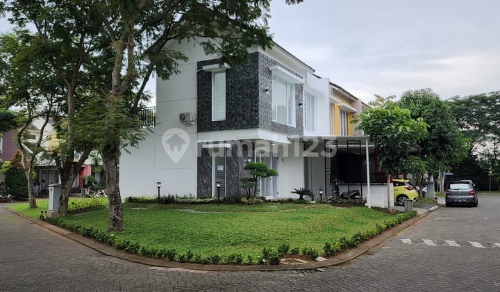 Brand New Rumah Modern Minimalis Hook Taman depan samping belakang @ Graha Raya Bintaro