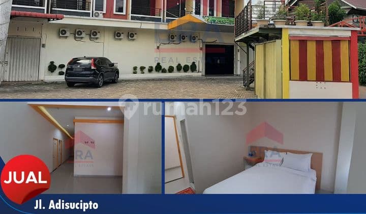 Hotel aktif - siap dilanjutkan / Jl. Adisucipto