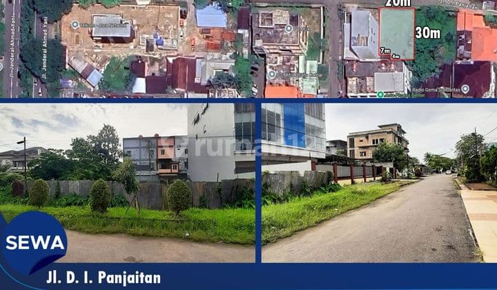 disewakan sebidang tanah dilokasi strategis - cocok untuk Cafe