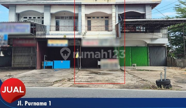 Dijual Ruko 2 LT. Siap Pakai Pinggir Jl. Purnama Dijual Ruko 2 LT. Siap Pakai Pinggir Jl. Purnama
