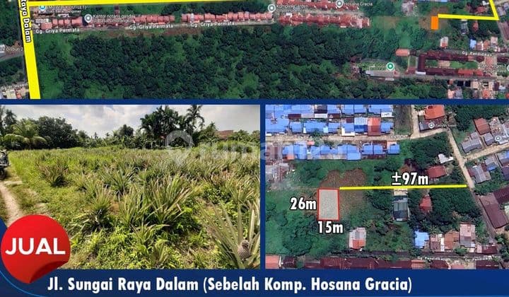 Dijual Cepat 1 Kav Tanah 394m Persegi Di Serdam (cocok Investasi)