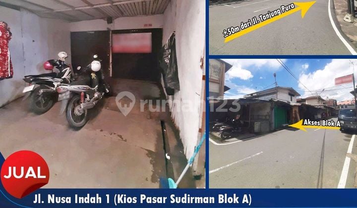 Dijual Murah 2 Unit Kios Pasar Sudirman - Pontianak