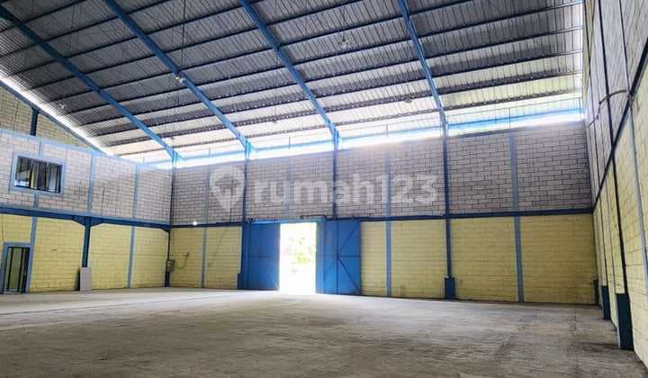 Gudang + Kantor 2 Lantai Siapa Pakai di Benua Indah Tangerang