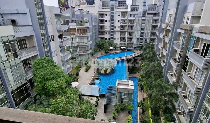 Siap Huni 2 Kamar Full Furnish Apt Pearl Garden Resort Jakarta Apartemen