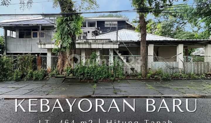 FOR SALE PRIME AREA IN KEBAYORAN BARU LAND MEASUREMENT