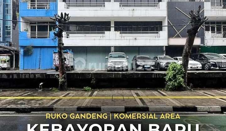 For Sale Kebayoran Baru Komersial Area Ruko Gandeng 3 Lantai