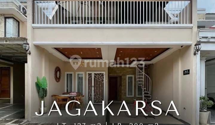 FOR SALE JAGAKARSA DALAM CLUSTER DEKAT PINTU TOL ANTASARI DEPOK