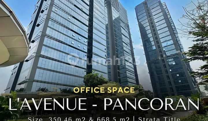 L’AVENUE - PANCORAN STRATA TITLE OFFICE SPACE SIAP PAKAI