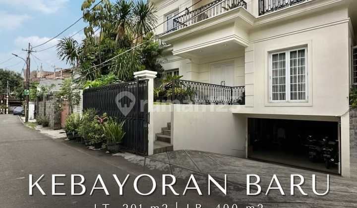 For Sale Kebayoran Baru Modern Classic House