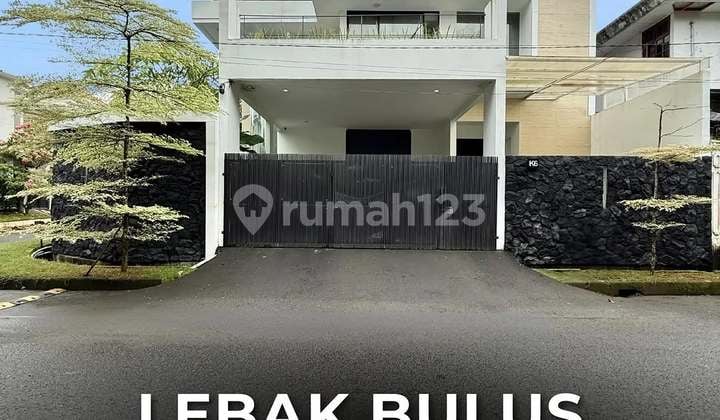 For Sale Lebak Bulus Dalam Komplek, One Gate System