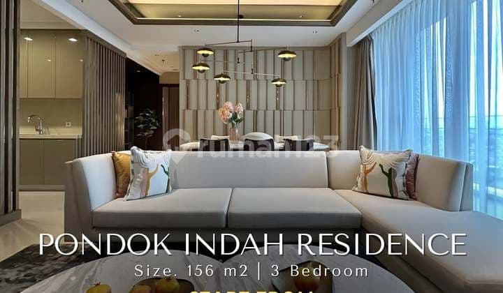 APARTEMEN PONDOK INDAH RESIDENCE 3 BEDROOM