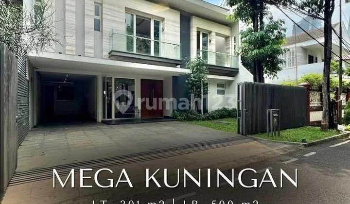 FOR SALE MEGA KUNINGAN BRAND NEW HOUSE SEMI FURNISHED