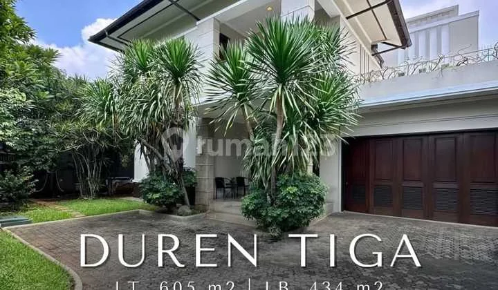 FOR SALE DUREN TIGA RUMAH TERAWAT, SIAP HUNI SEMI FURNISHED
