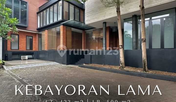 FOR SALE KEBAYORAN LAMA RUMAH MEWAH DALAM CLUSTER