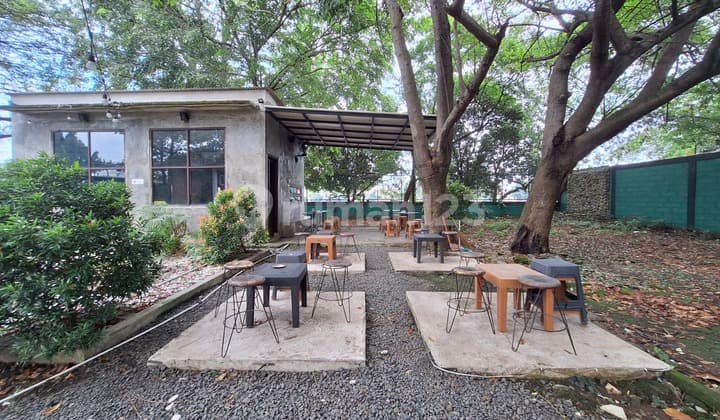 Jual Tanah Komersial Bonus Ruang Coffee Shop Pinggir Jalan Besar Beji Depok