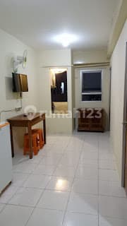 For Rent: Puncak Permai Surabaya Apartment, Tower B, 11th Floor, 2BR Converted into 1 Room, Semi-Furnished.