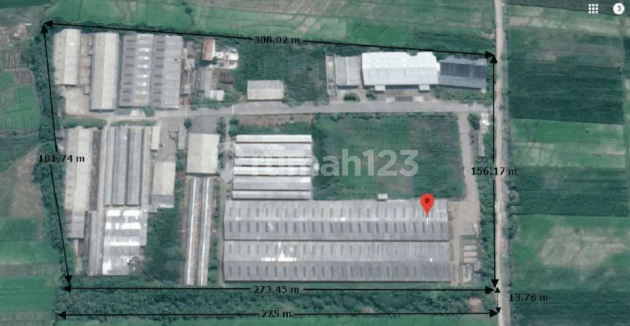 0648 - Land for Sale with SHM Certificate, 54,359 m2 in Mojokerto