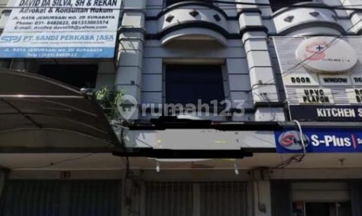 Ruko Raya Jemursari 3.5 Lantai Ada Parkiran Dekat Prapen Kendangsari Kutisari Ahmad Yani Ngagel
