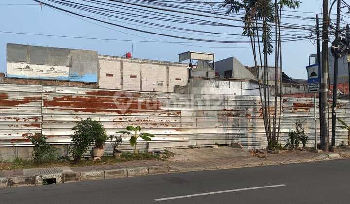 Kavling komersil Rawamangun 900m2 HADAP TIMUR, SEWA 750 JUTA PER TAHUN, KODE KS