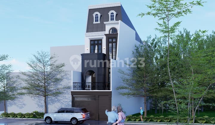 Rumah Cempaka Putih Bagus,Brand New,3 Lantai,Hadap Timur