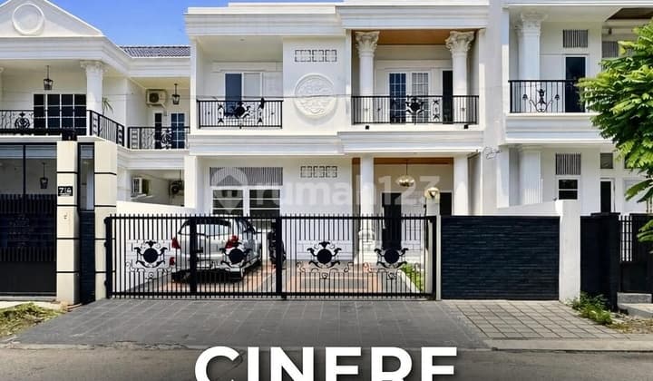 For Sale Cinere Brand New House Modern Classic Row Jalan Lebar Siap Huni