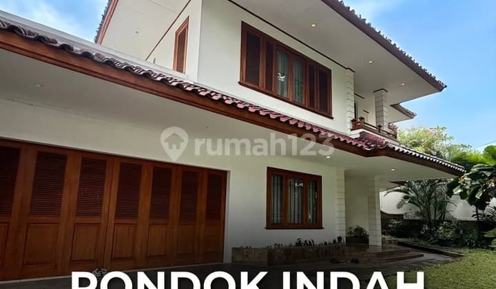 For Sale / Rent Pondok Indah Near Golf Hill Ready to Live Semi Furnished Quiet and Elite Location