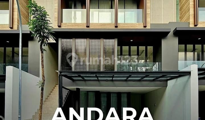 For Sale Andara Dalam Townhouse, One Gate System Dekat Pintu Tol Antasari Depok Siap Huni