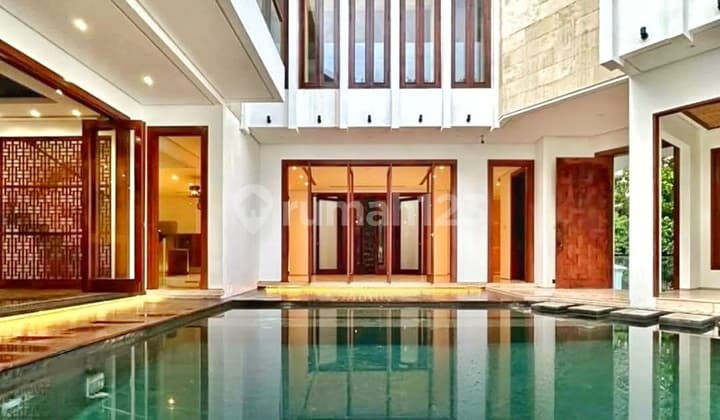 Dijual Pondok Indah Modern Tropical House Depan Taman One Gate Prime Area Lokasi Tenang Dan Aman