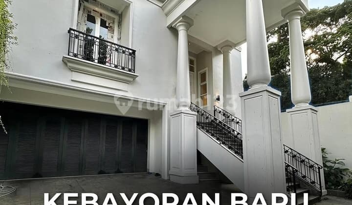 For Sale Kebayoran Baru Luxury Modern Classic Under Renovation Elite Area Jakarta