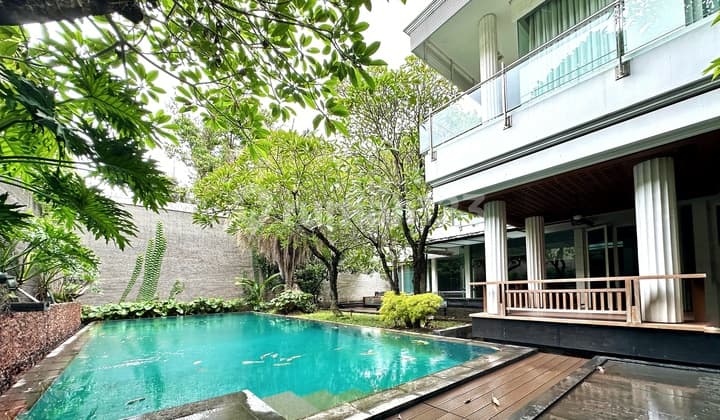 FOR SALE PONDOK INDAH TROPICAL MODERN MINIMALIST HOUSE READY TO OCCUPY SUITABLE FOR COMMERCIAL USE EASY ACCESS