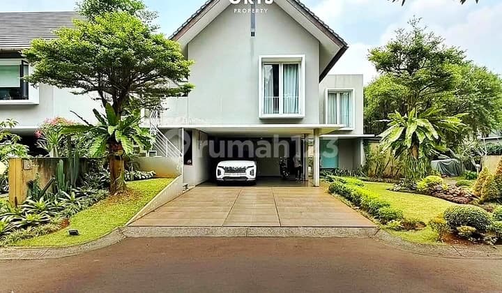 Dijual Rumah Veteran Jakarta Selatan Minimalist Modern Townhouse Posisi Hoek Lingkungan Sangat Tenang Rindang