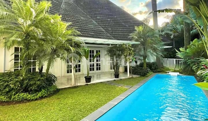 For Sale Selong Kebayoran Baru Rumah Terawat 1 Lantai Row Jalan Lebar Rindang Siap Huni