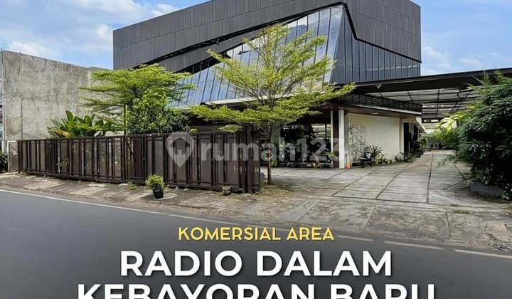 For Sale Radio Dalam Raya Kebayoran Baru Mini Building Commercial Area Ready to Occupy Suitable for Business and Office