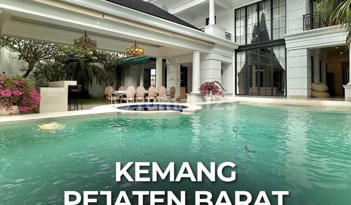 For Sale Kemang Pejaten Barat Luxurious Modern Classic High End Material Fully Luxurious Furnished Move-In Ready