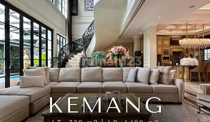 FOR SALE HOUSE KEMANG LUXURY MODERN CLASSIC DESIGNED BY LIFETIME DESIGN FULLY FURNISHED