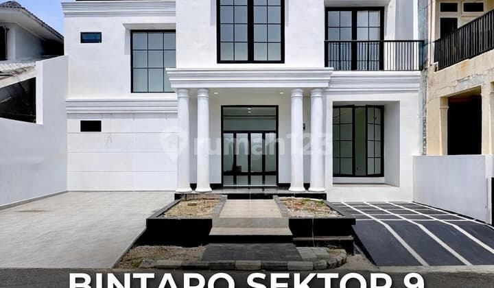 For Sale Bintaro Sektor 9 Brand New House Dalam Cluster One Gate System Siap Huni