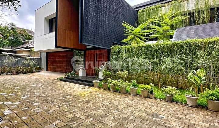 Luxury House Brawijaya Kebayoran Baru Brand New House Designed By Ginanjar Ramdhani Ready to Occupied Strategic Location Fully Furnished
