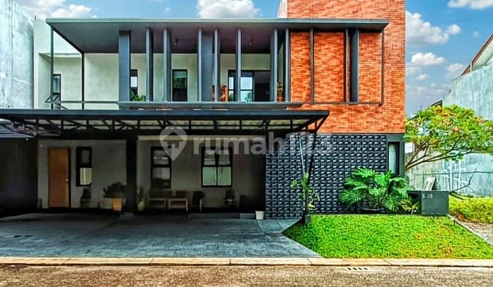 Dijual Rumah Bintaro Sektor 9 Dalam Cluster Design Minimalis Modern Bangunan Baru Siap Huni