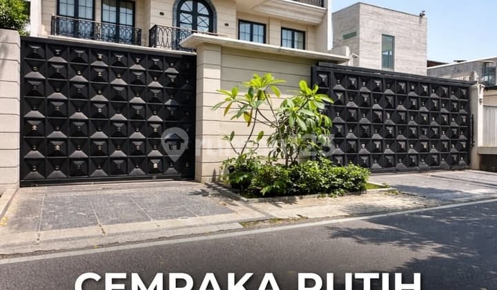 For Sale Cempaka Putih Luxury House Fully Furnished, Material Premium Siap Huni