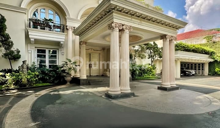 FOR SALE PONDOK INDAH EUROPEAN CLASSIC HOUSE GOLF VIEW READY TO OCCUPY BEST LOCATION