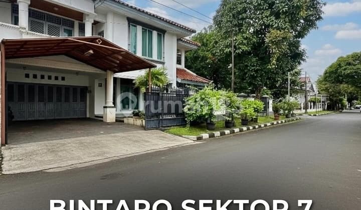 For Sale Bintaro Sektor 7 Menteng Bintaro Dalam Cluster Rumah Terawat Siap Huni Posisi Hoek