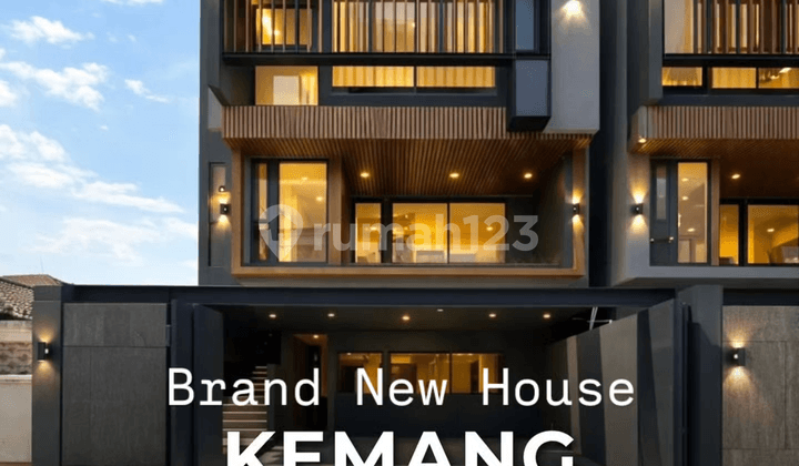 For Sale Kemang Brand New House Designed By Studio Kasakses Mudah, Row Jalan Lebarlingkungan Tenang, Elite & Ekspat Area Bebas Banjir