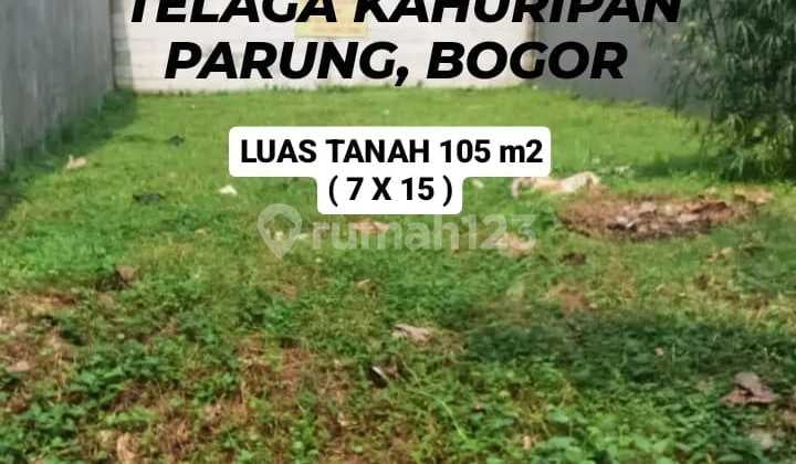 Tanah Kavling Siap Bangun di Komplek Telaga Kahuripan Bogor