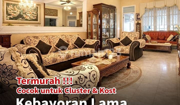 Rumah Pinggir Jalan Raya Delman Utama Tanah Kusir Jaksel