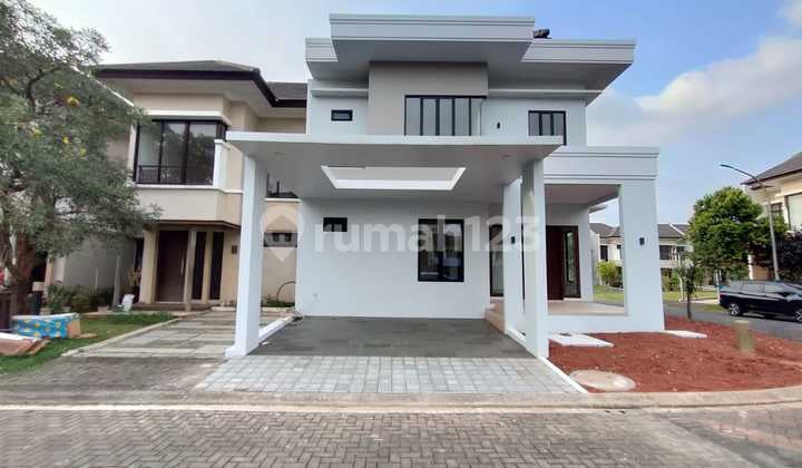 Rumah Hoek, Kavling Bangun, Cluster Illustria Eminent Bsd City